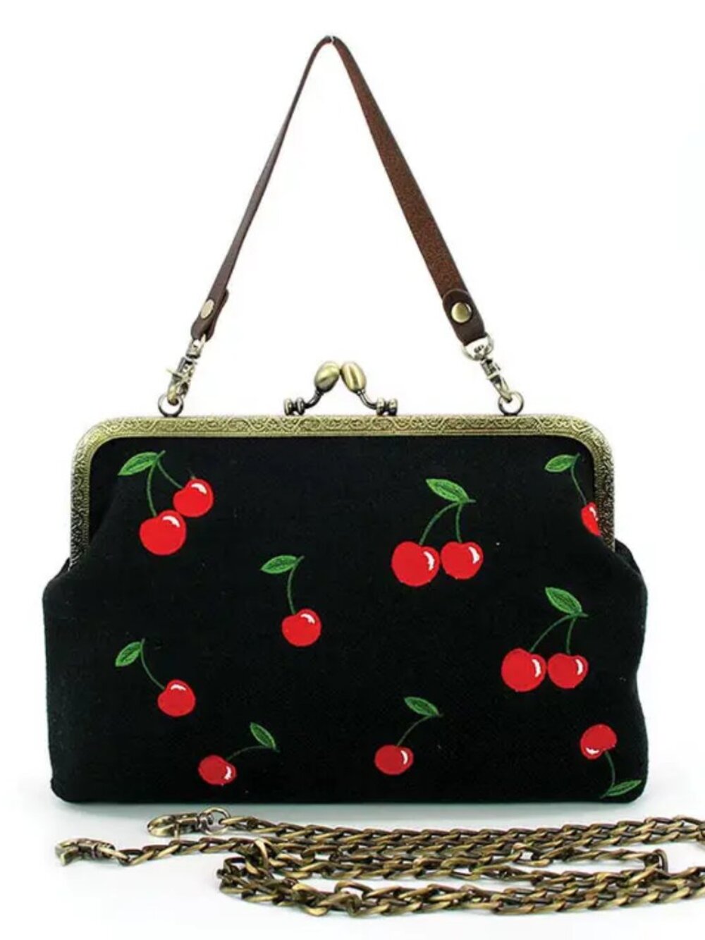 Cherry Kiss Lock Bag NEW!